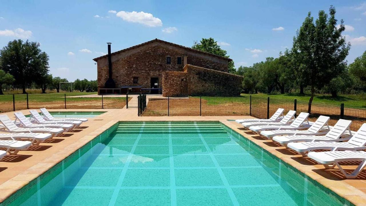 Masia Para Grupos Con Piscina Privada28 Pax Cabanelles Exterior photo
